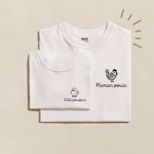 Tee-shirts " Matchy CotCot "