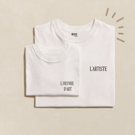 Tee-shirts " L'oeuvre d'art "
