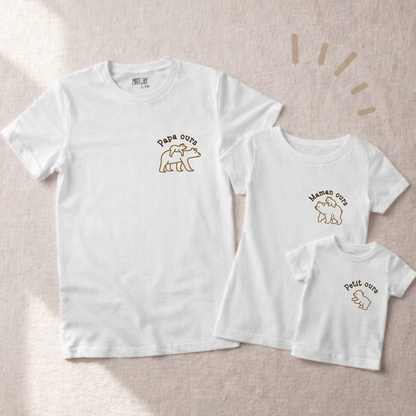 Tee-shirts " Famille 🐻 "