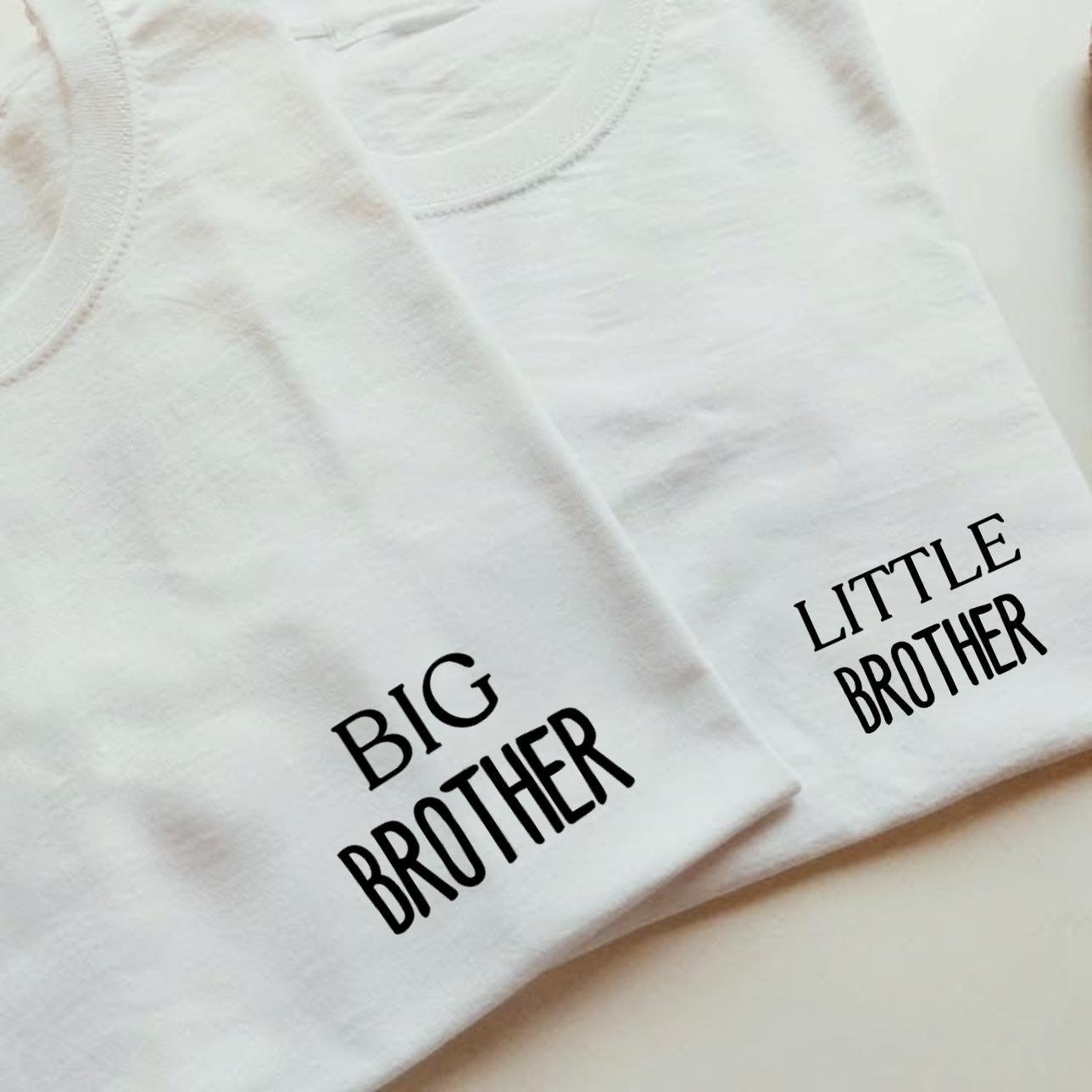 Tee-shirts (ou body) " Big & Little "