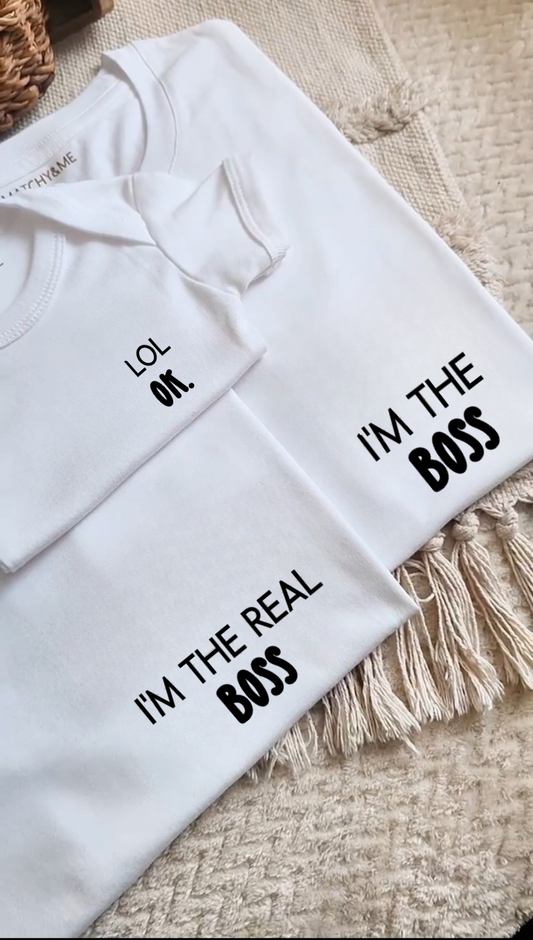 Tee-shirts Famille " BOSS "