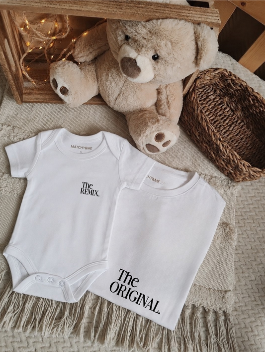 Tee-shirt et body " Original & Remix "