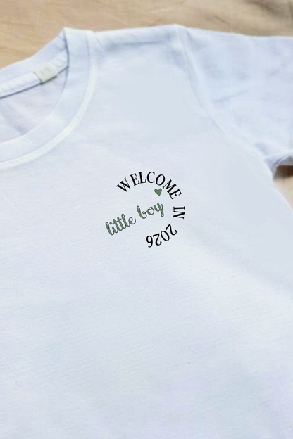Tee-shirt d'annonce " Little Boy " 💚