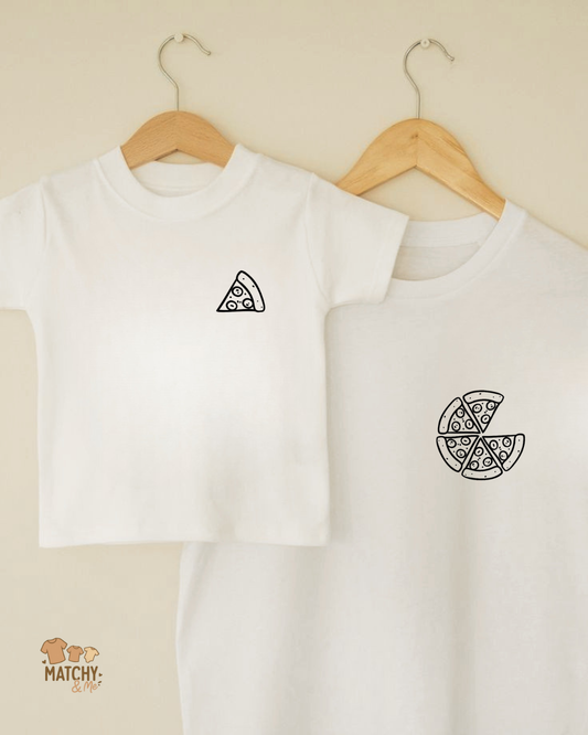 Tee-shirts " Coeur de pizza "