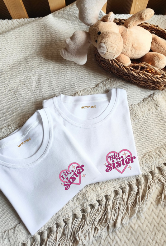 Tee-shirts (ou body) " Sœurs d'amour "