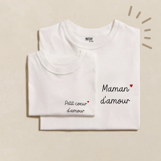 Tee-shirts " Maman d'amour "