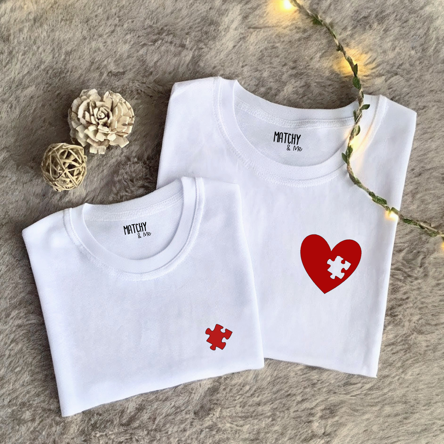 Tee-shirts " Coeur d'amour "