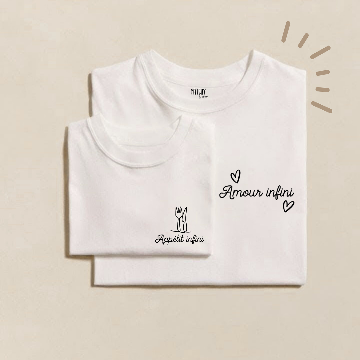 Tee-shirts " Qualité infinie "