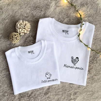 Tee-shirts " Matchy CotCot "