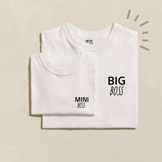 Tee-shirts " Matchy BOSS "