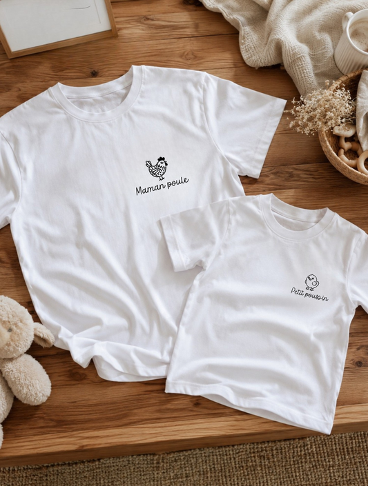 Tee-shirts " Matchy CotCot "