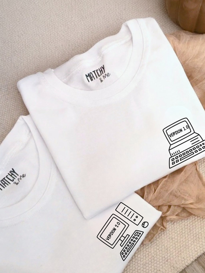 Tee-shirts (ou body) " Version 1 & 2 "