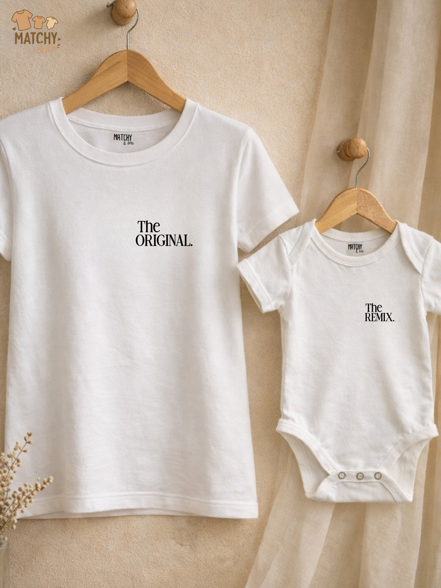 Tee-shirt et body " Original & Remix "