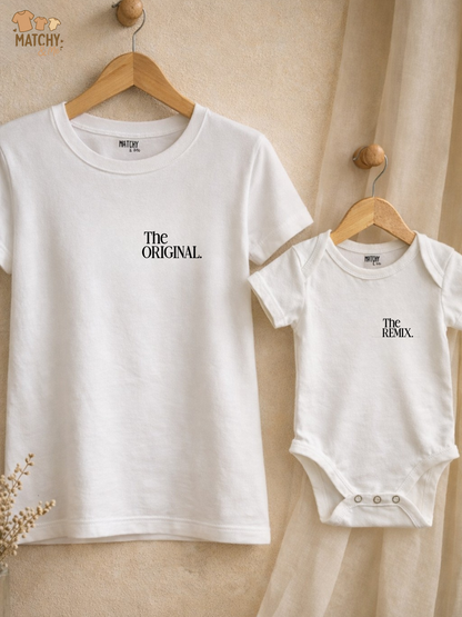 Tee-shirt et body " Original & Remix "