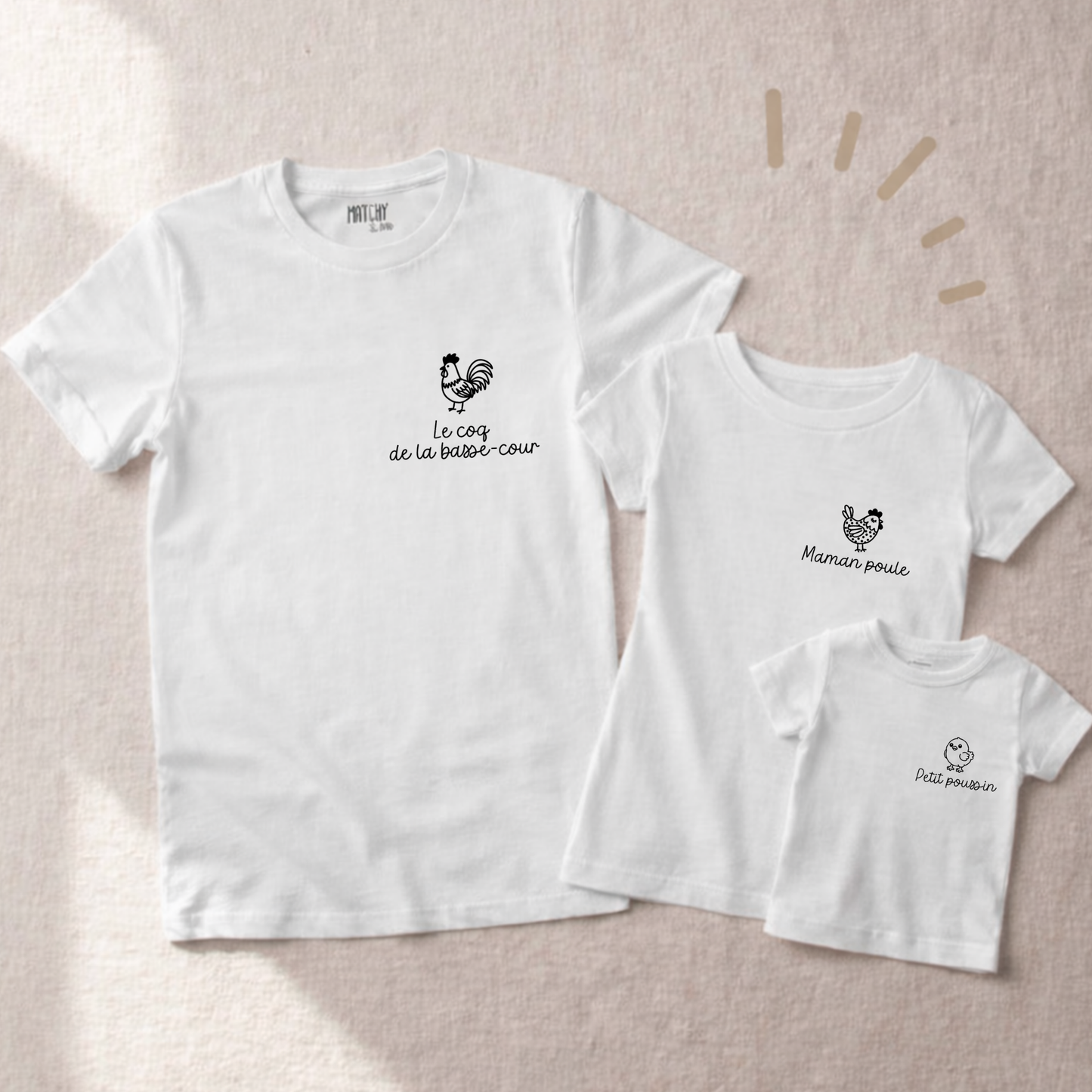 Tee-shirts " Famille Cotcot "