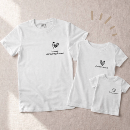 Tee-shirts " Famille Cotcot "
