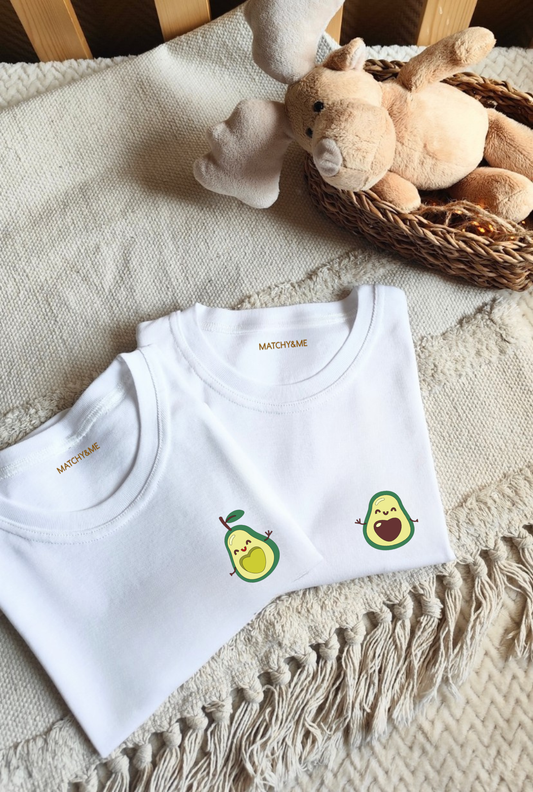 Tee-shirts (ou body) " Ma moitié 🥑 "