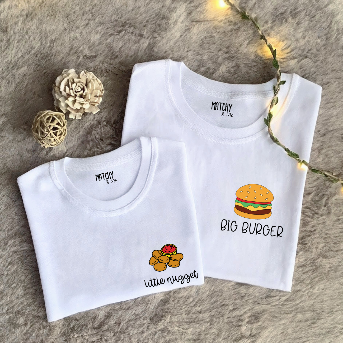 Tee-shirts " Matchy gourmand "