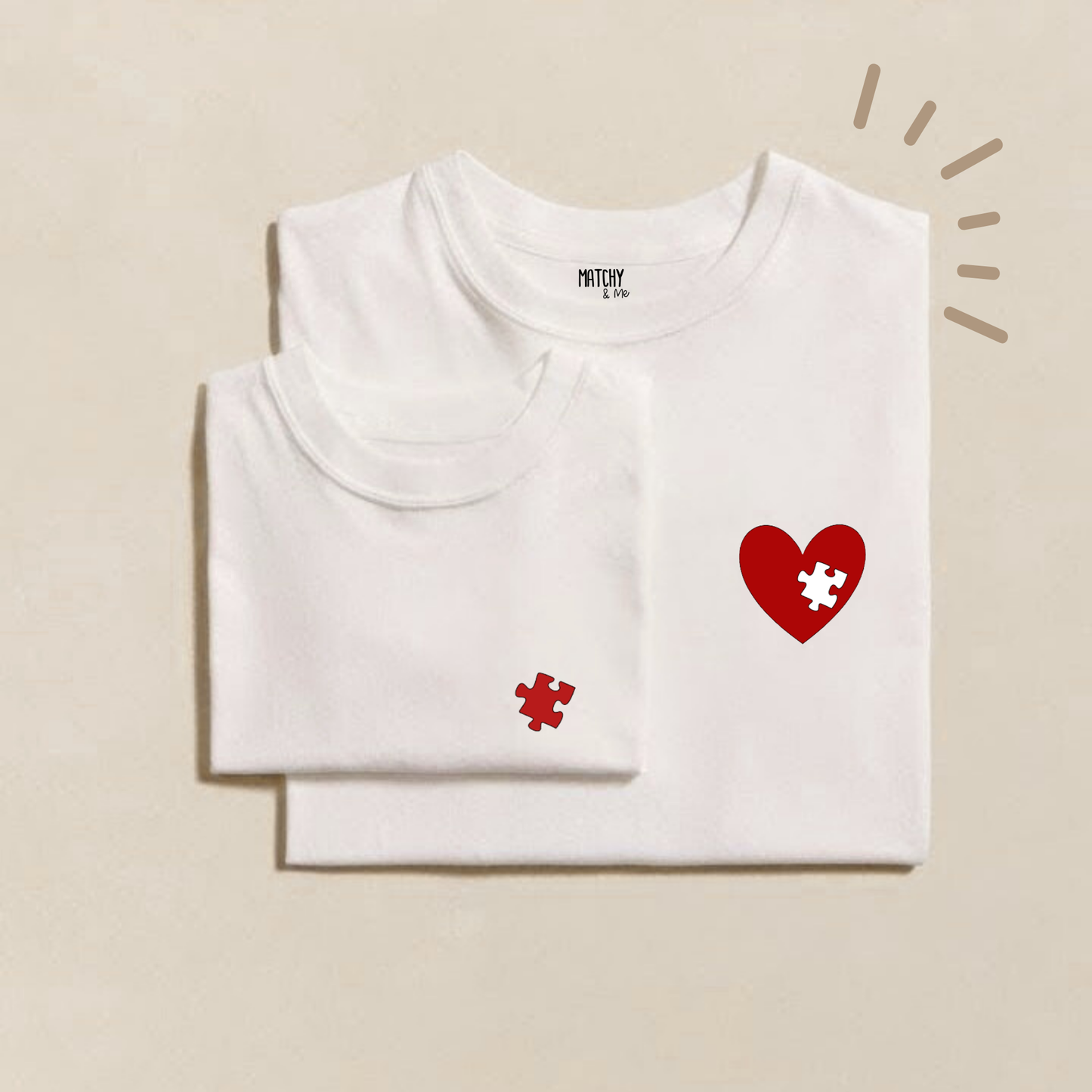 Tee-shirts " Coeur d'amour "