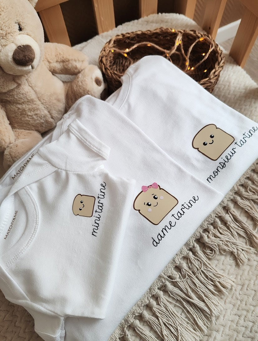 Tee-shirts Famille " Tartines "