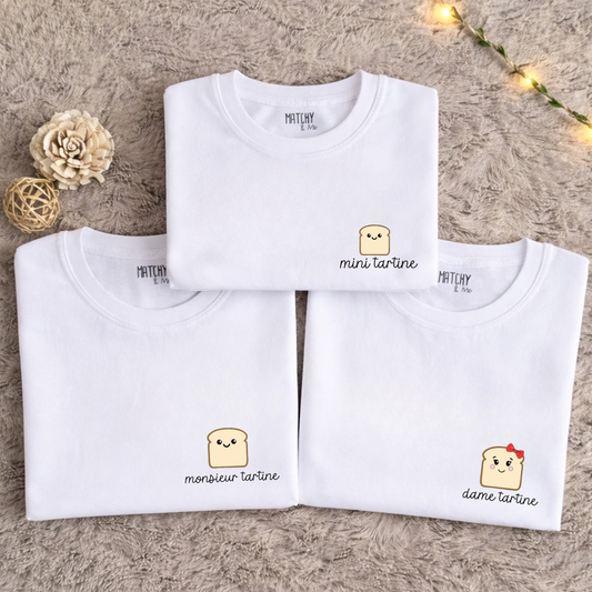 Tee-shirts Famille " Tartines "