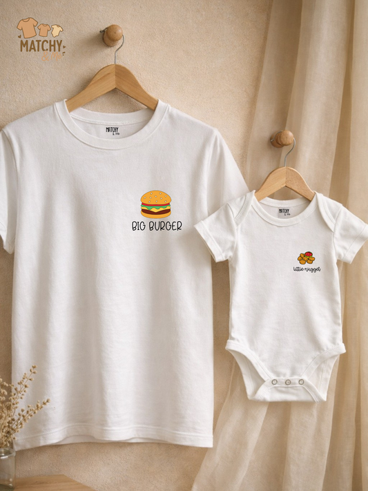 Tee-shirt et body " Matchy gourmand "