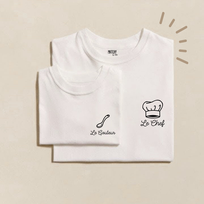 Tee-shirts " Chef et Goûteur "