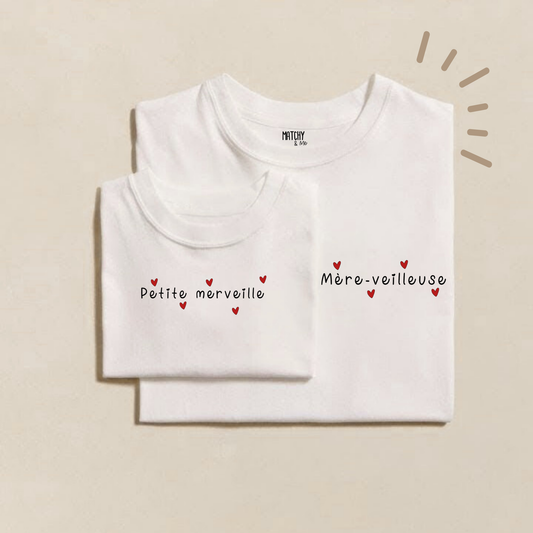 Tee-shirts " Matchy Merveilles "