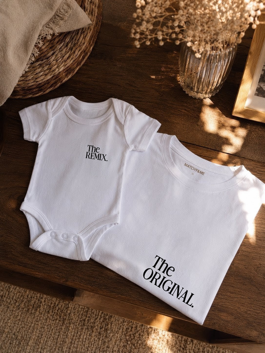 Tee-shirt et body " Original & Remix "