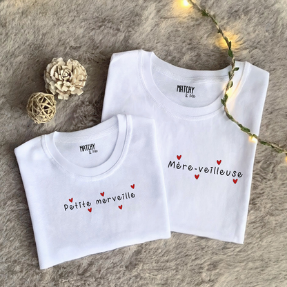 Tee-shirts " Matchy Merveilles "